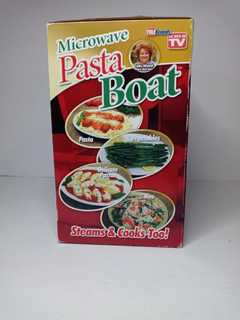 Microwave PASTA BOAT by Telebrands As Seen On TV Perfect Pasta